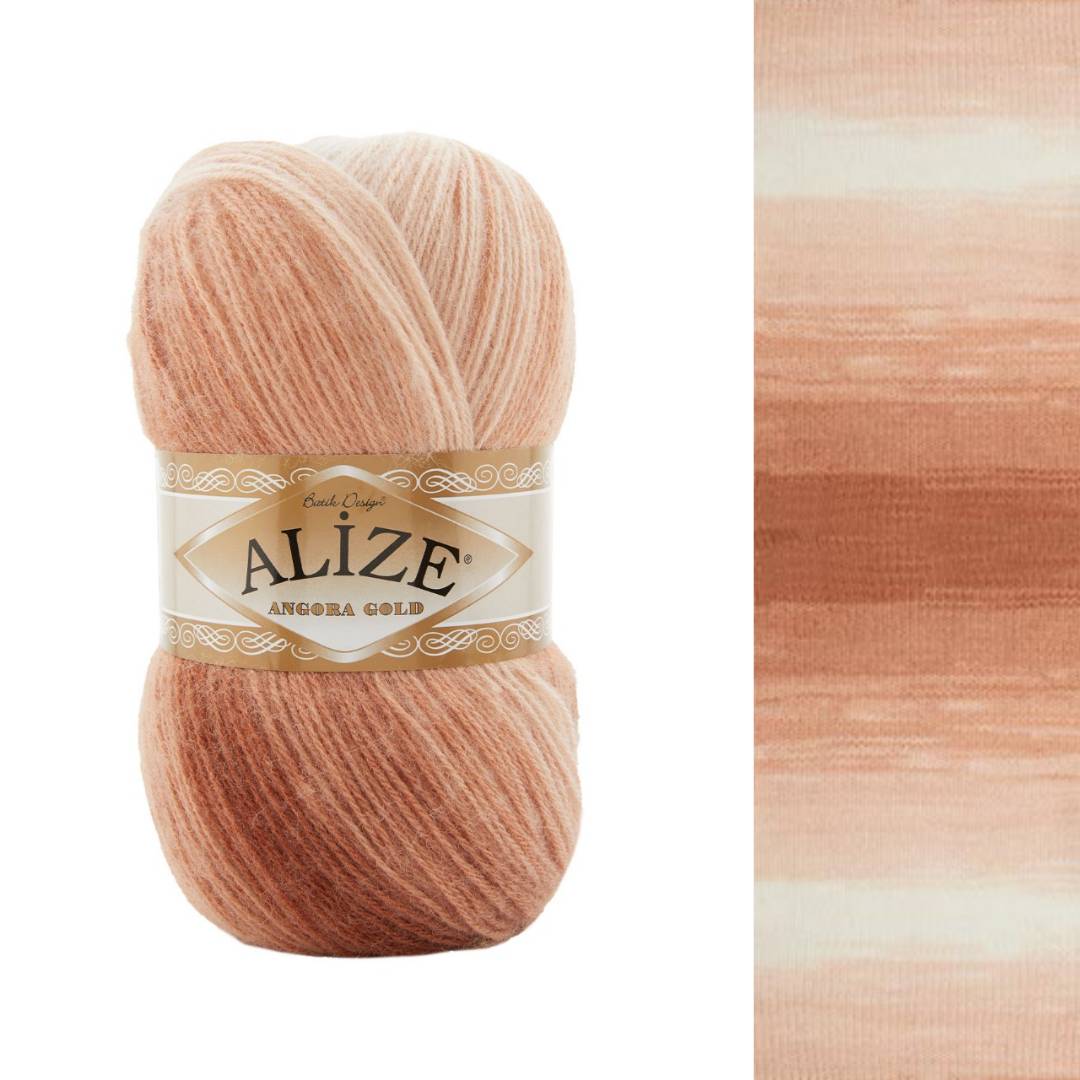 Angora Gold Batik 8057