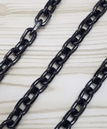 Αλυσίδα Μαύρη (10x15mm) 1mt. 185-3