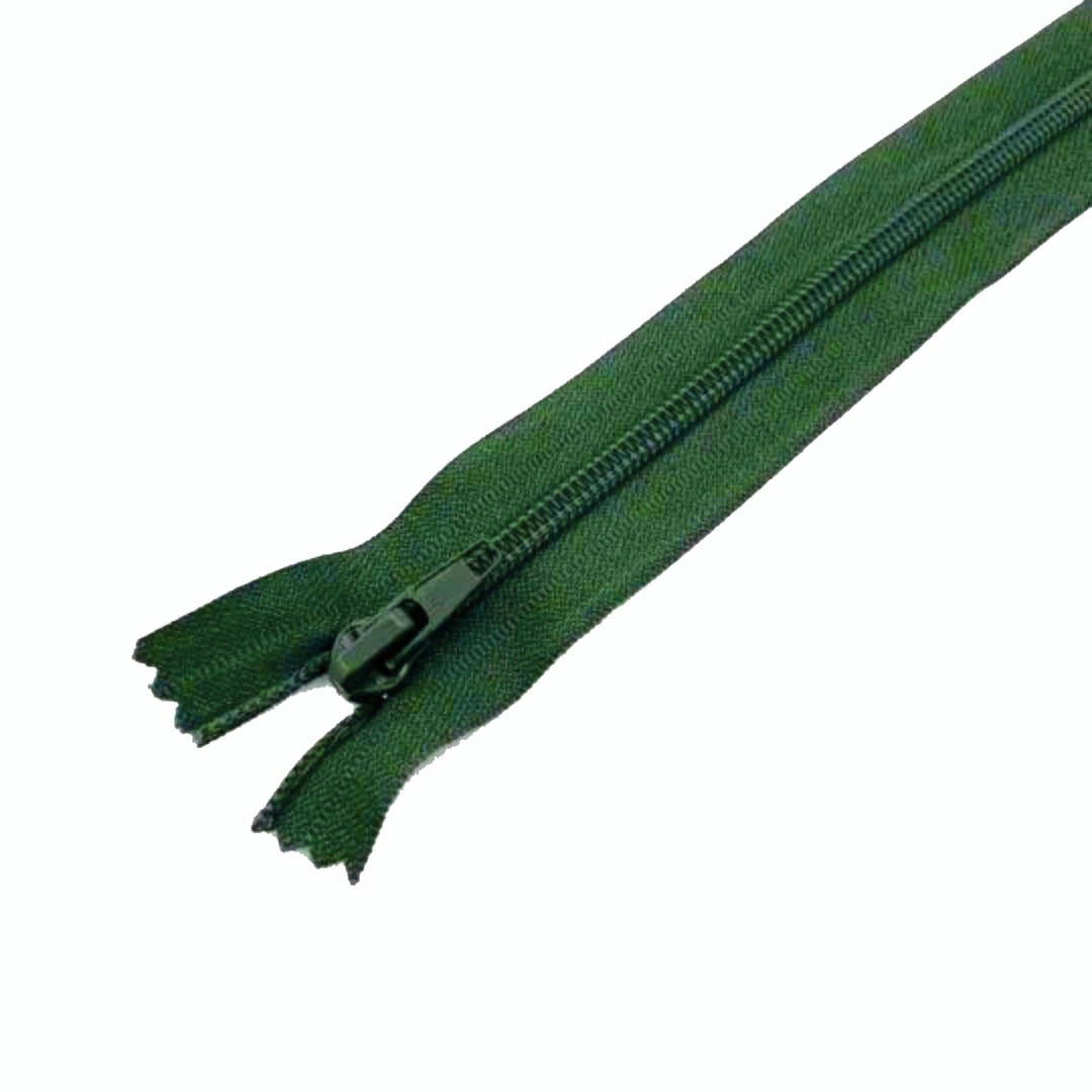 Φερμουάρ για τσάντες Dark Green 15cm (1 τεμ.) 19