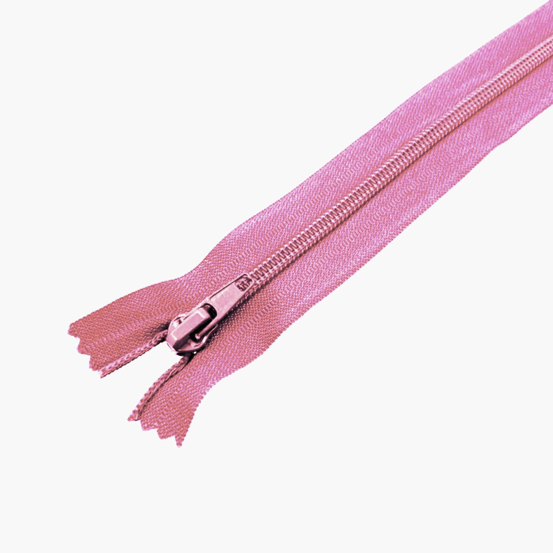 Φερμουάρ για τσάντες 15cm Bebe Pink 155