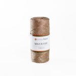 HobbyTrend Makrame Glitter 38LG Camel - Gold Sim