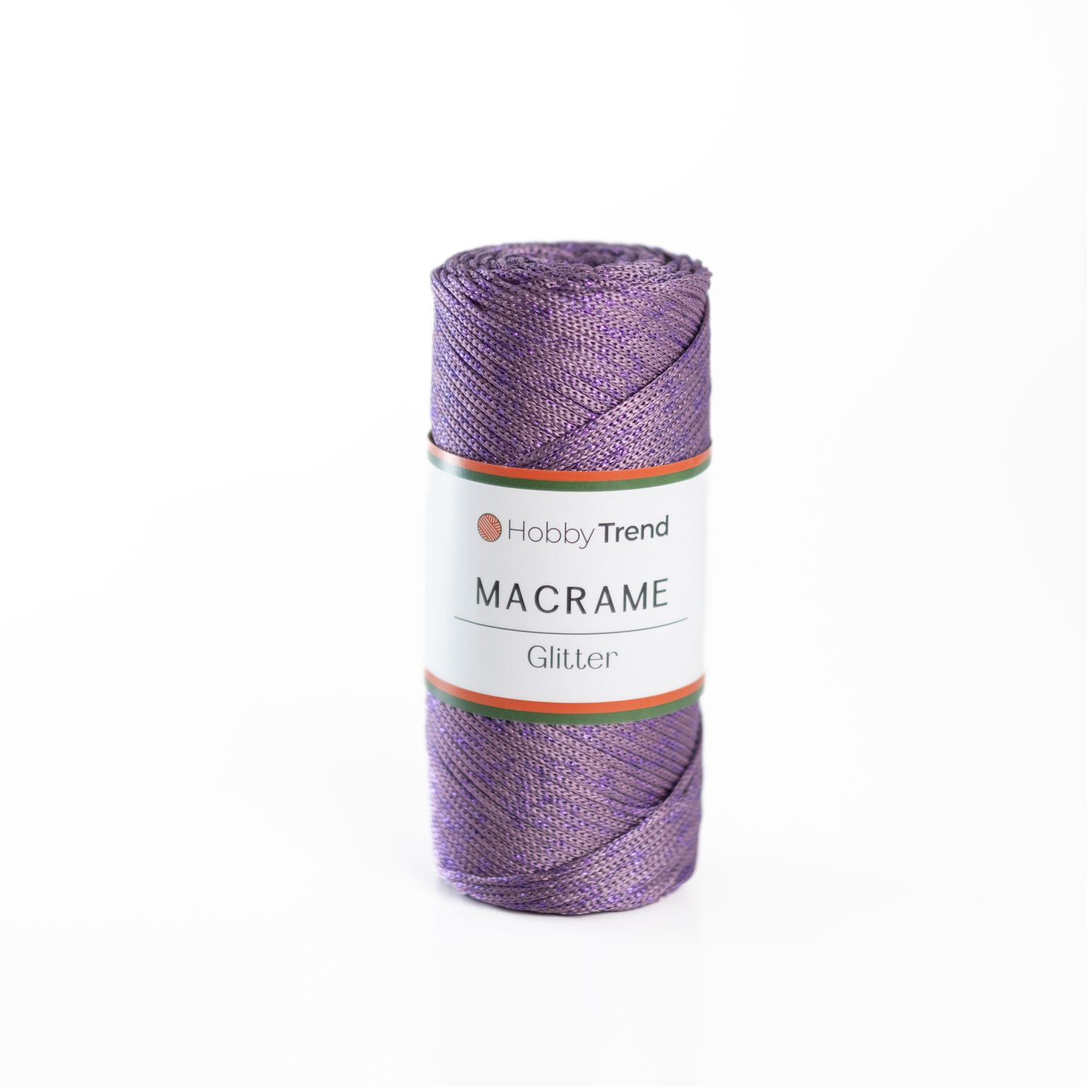 HobbyTrend Makrame Glitter 77L Μωβ - Μωβ sim
