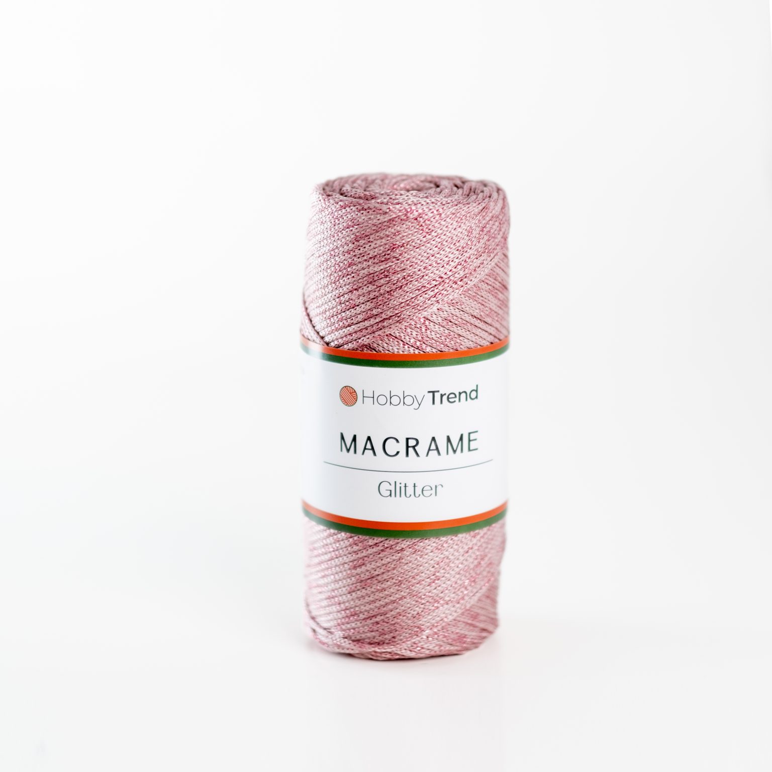 HobbyTrend Makrame Glitter 72P Pink - Pink Sim