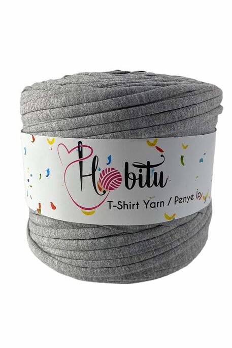 Hobitu T-shirt Yarn Grey 195