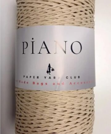 Paper Yarn Piano Light Beige  G-02
