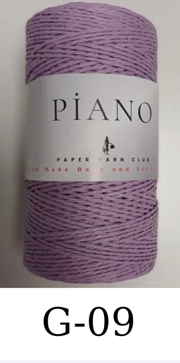 Paper Yarn Piano Lilac G-09