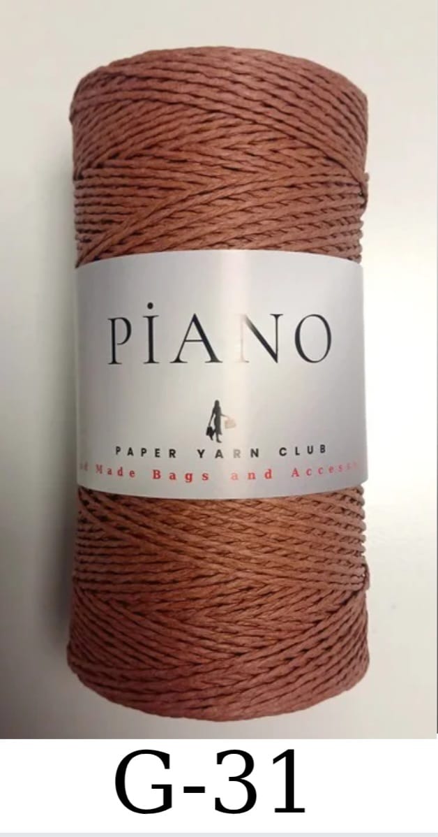 Paper Yarn Piano Cinnamon  G-31