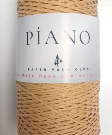 Paper Yarn Piano Mustard G-45