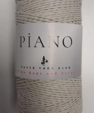 Paper Yarn Piano Light Grey  G-63