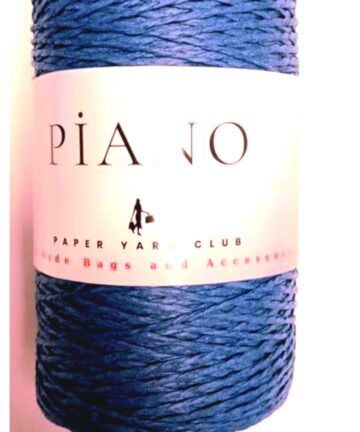 Paper Yarn Piano Sax Blue G-28