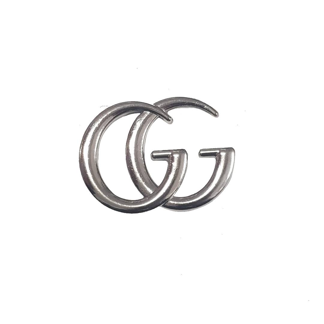 Ετικέτα Ασημί GG (5x3.5cm) 30