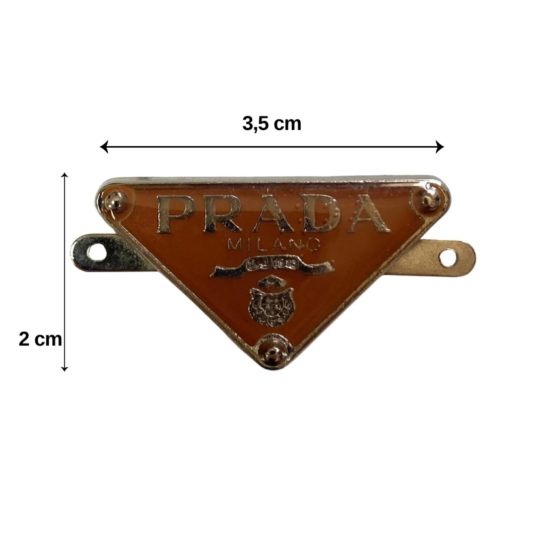 Ετικέτα Ασημί (3.5x02cm) PRADA 32