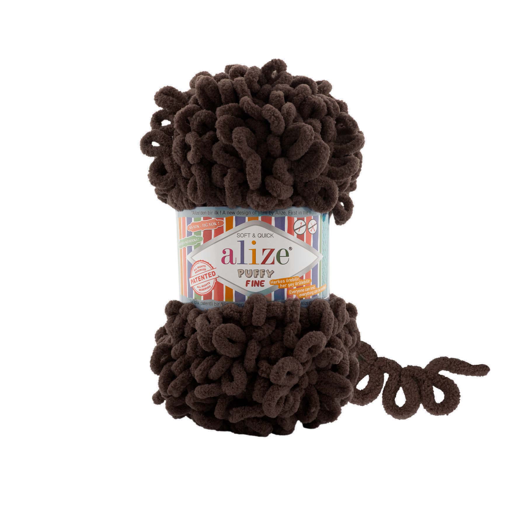 Puffy Fine 26 Brown