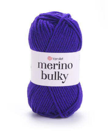 Merino Bulky Sax Blue 556
