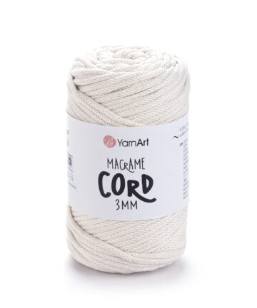 YarnArt Cord 3mm 752 Ecru