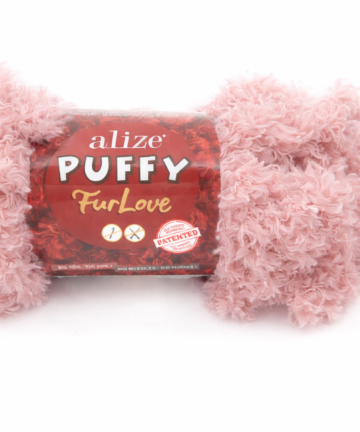 Puffy FurLove Powder Pink 340