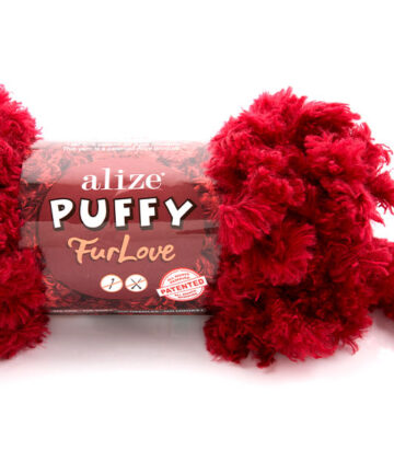 Puffy FurLove Red 56