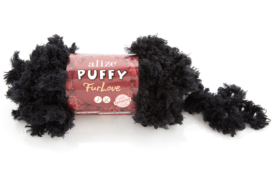 Puffy FurLove Black 60