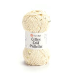 Cotton Gold Paillettes 7103 Candle