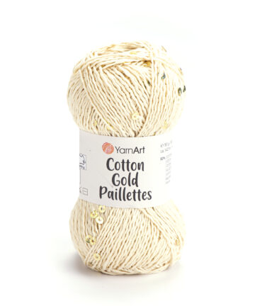 Cotton Gold Paillettes 7103 Candle