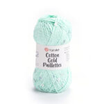 Cotton Gold Paillettes 7112 Mint