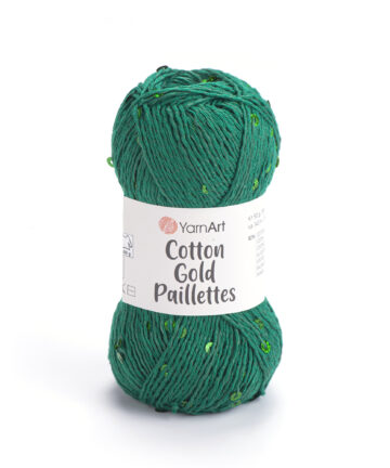 Cotton Gold Paillettes