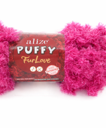 Puffy FurLove Fuschia 798