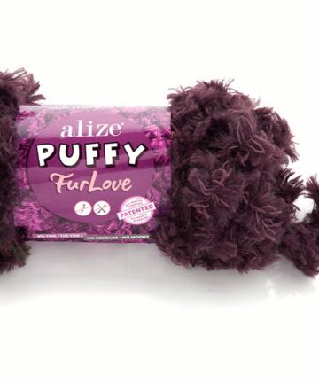 Puffy FurLove Burgundy & Bordeaux 993
