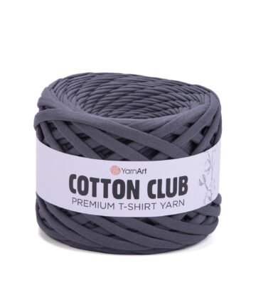Cotton Club T-shirt Yarn 7301 Grey