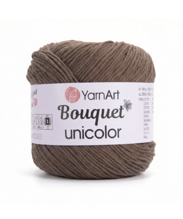 YarnArt Bouquet unicolor Brown 3207