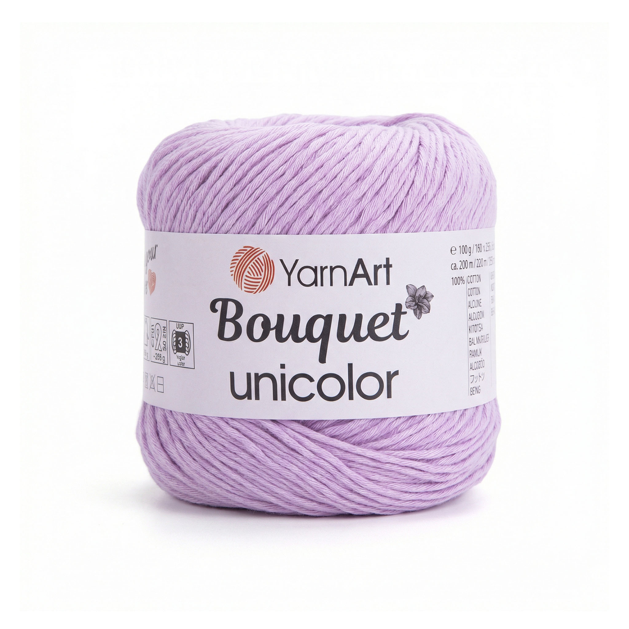 YarnArt Bouquet unicolor Lilac 3212