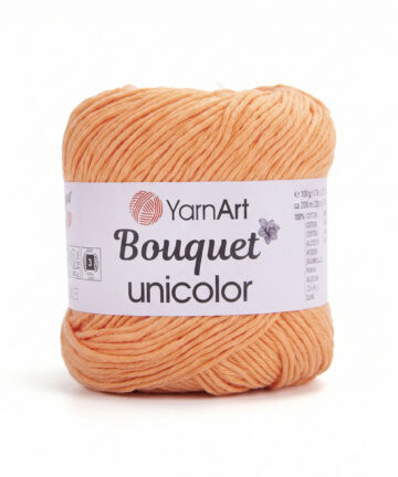 YarnArt Bouquet unicolor Light Orange 3214