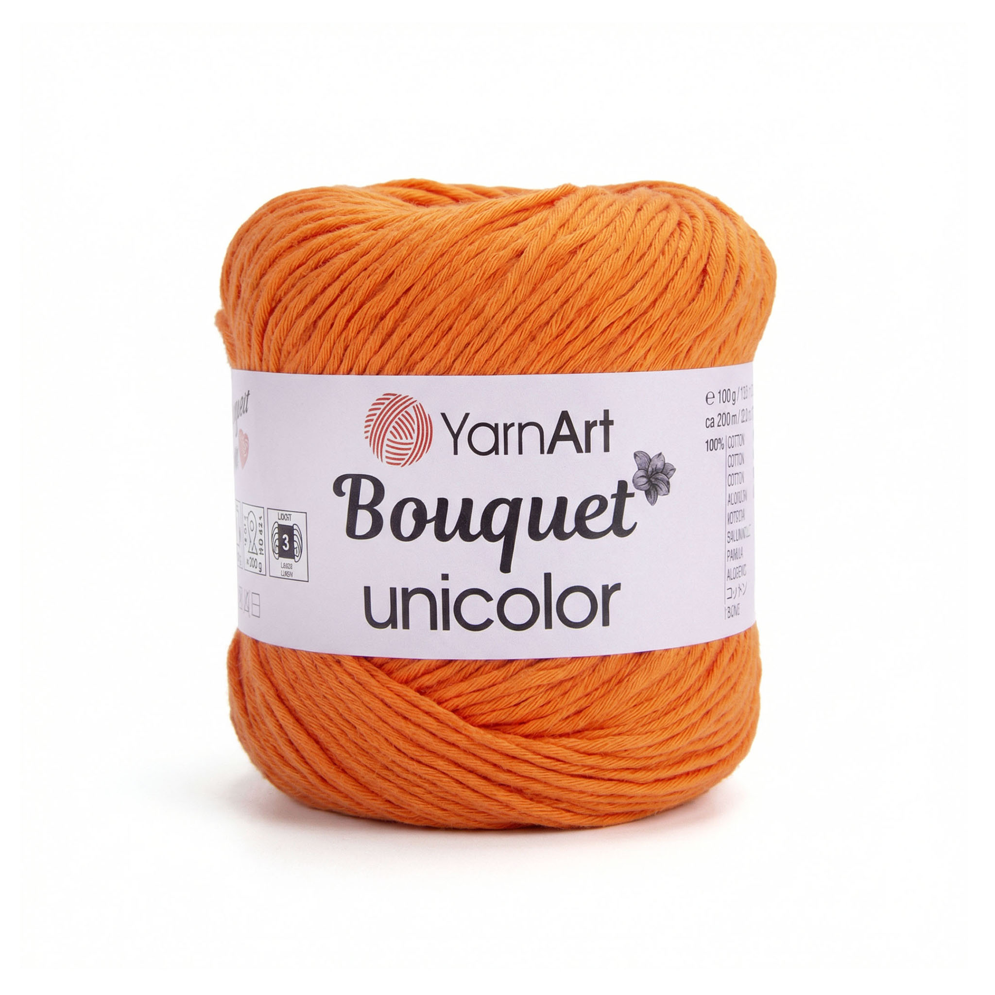 YarnArt Bouquet unicolor Orange 3215