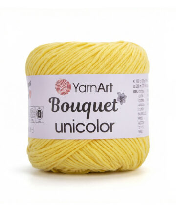 YarnArt Bouquet unicolor Yellow 3218