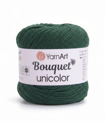 YarnArt Bouquet unicolor Dark Green 3221