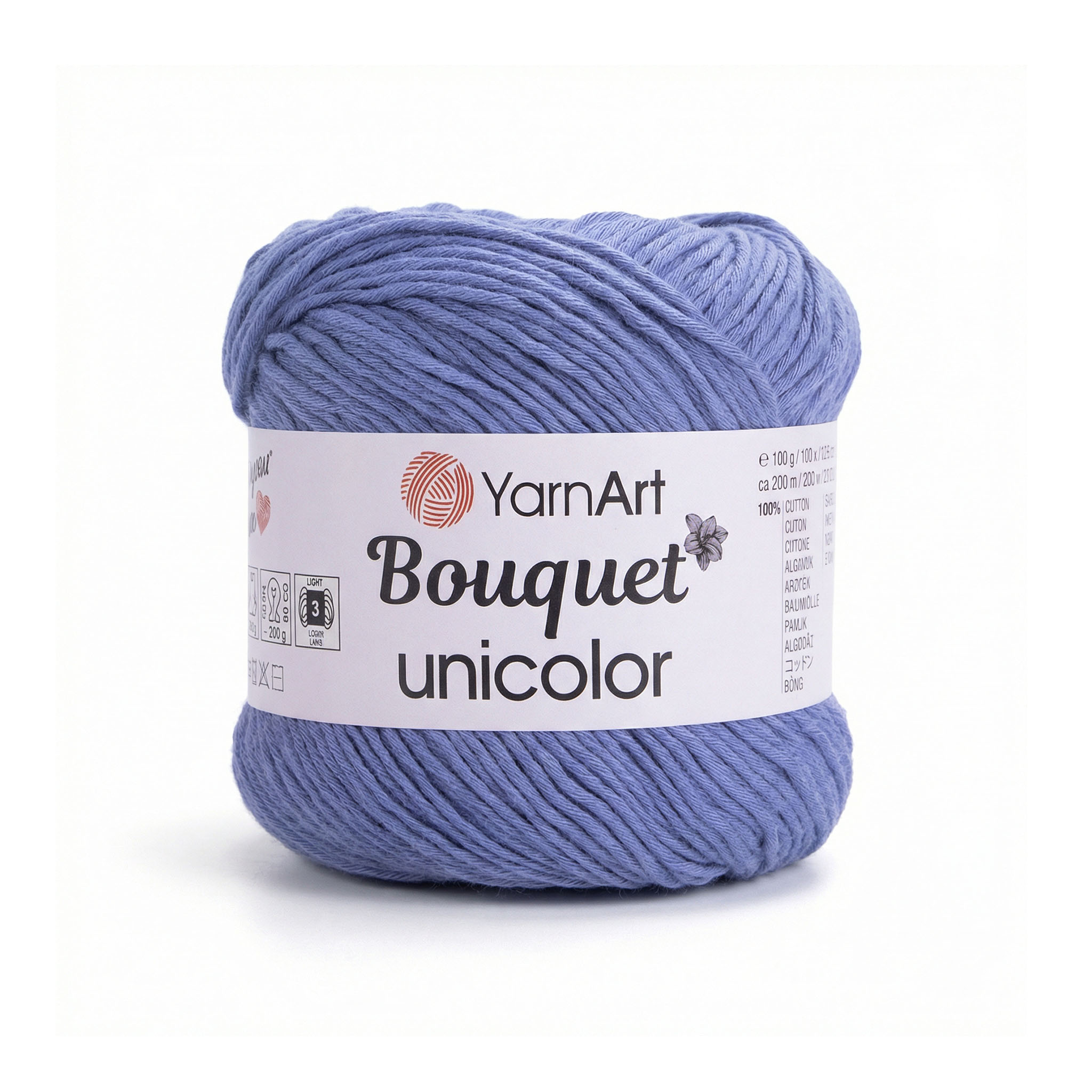 YarnArt Bouquet unicolor Jeans Blue 3224