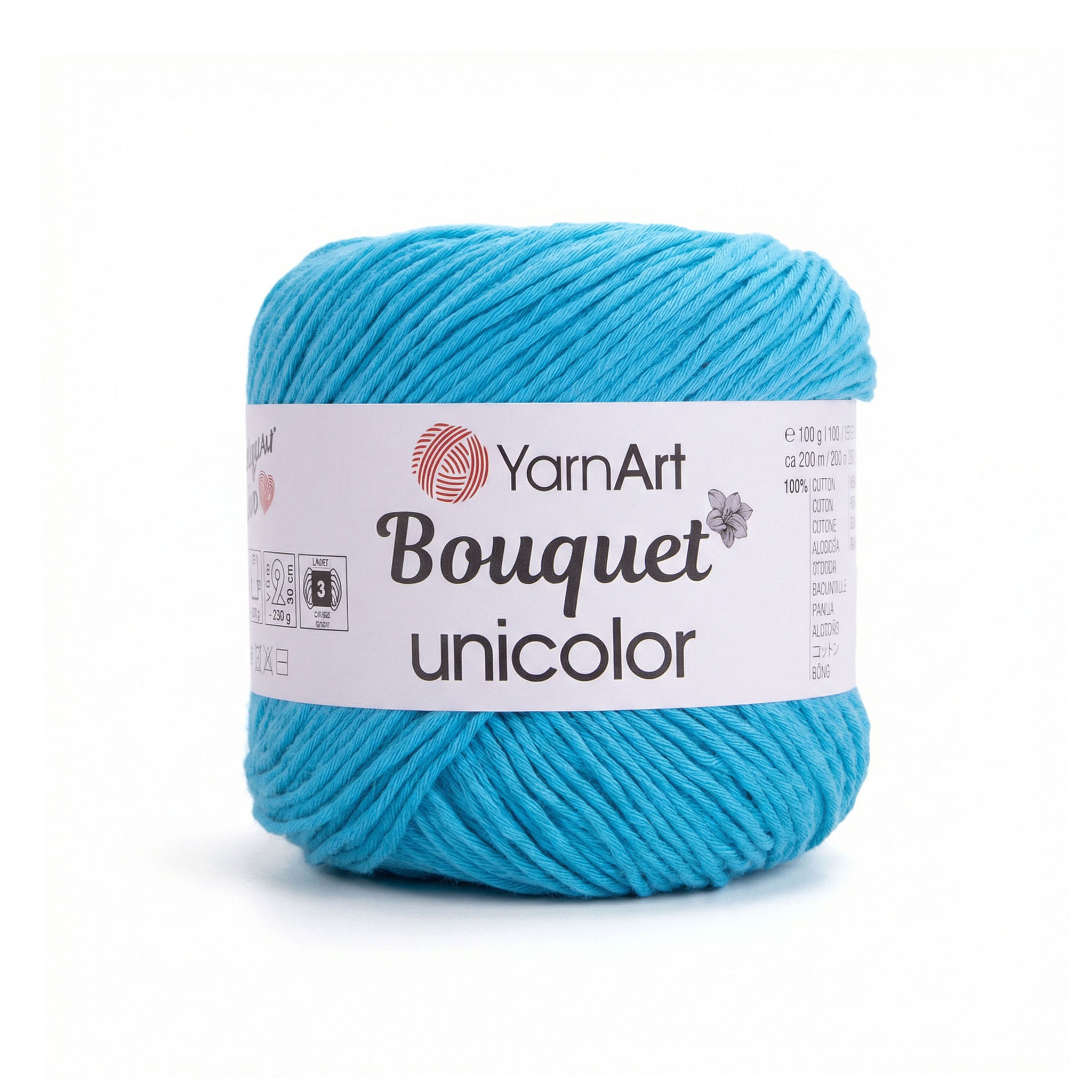 YarnArt Bouquet unicolor Turquoise 3227