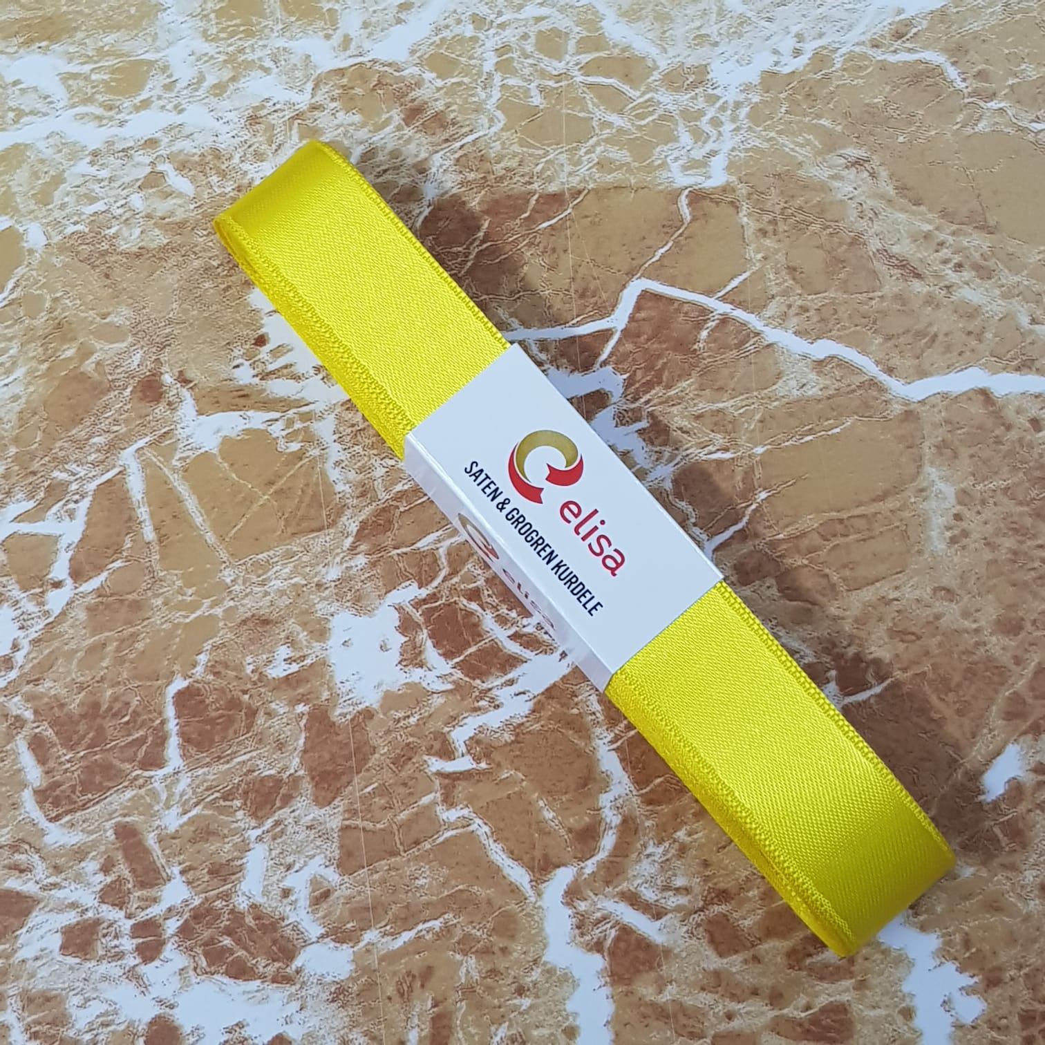 Σατέν Κορδέλα 20mm Light Yellow 229