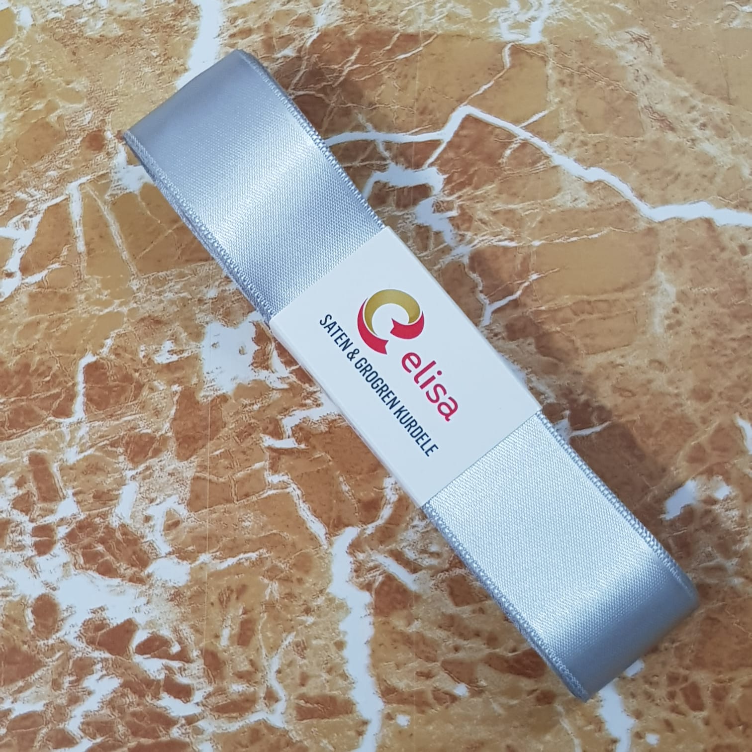 Σατέν Κορδέλα 30mm Light Grey  316