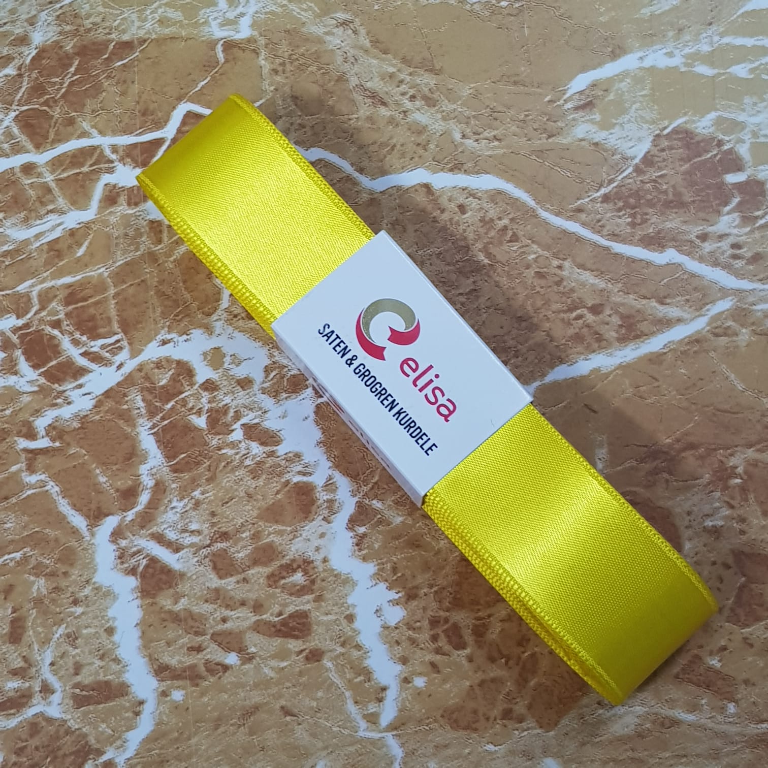 Σατέν Κορδέλα 30mm Light Yellow  327