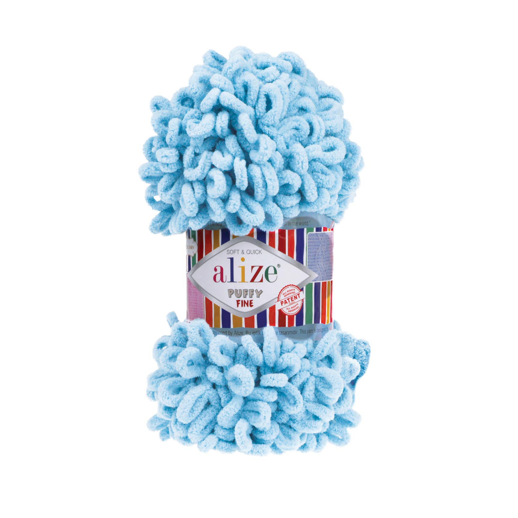 Puffy Fine 287 Turquoise