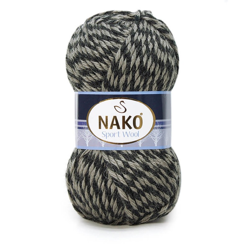Sport Wool Black&White 21342