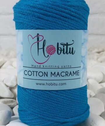 Hobitu Cotton Makrame 3mm Ocean 180