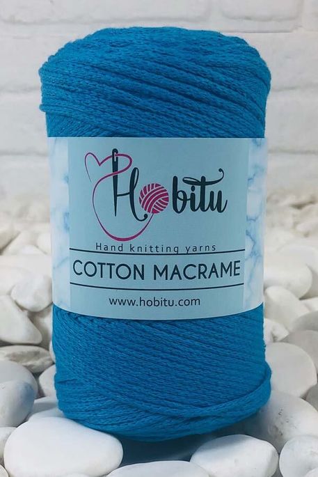 Hobitu Cotton Makrame 3mm Ocean 180