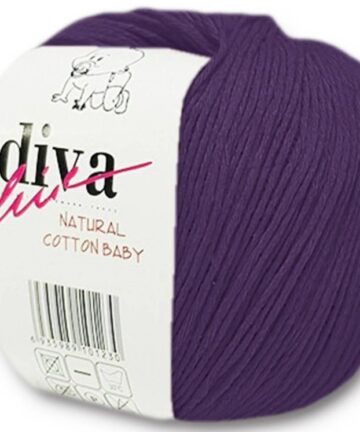 Natural Baby Cotton Plum 60