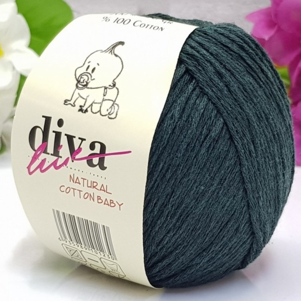 Natural Baby Cotton Duck Head 190