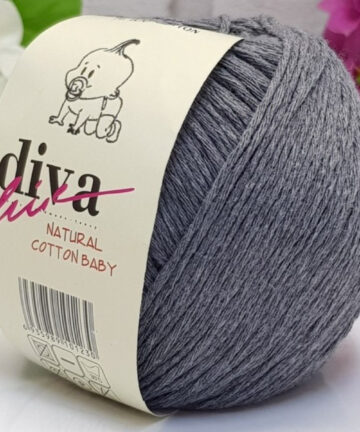 Natural Baby Cotton Grey 194