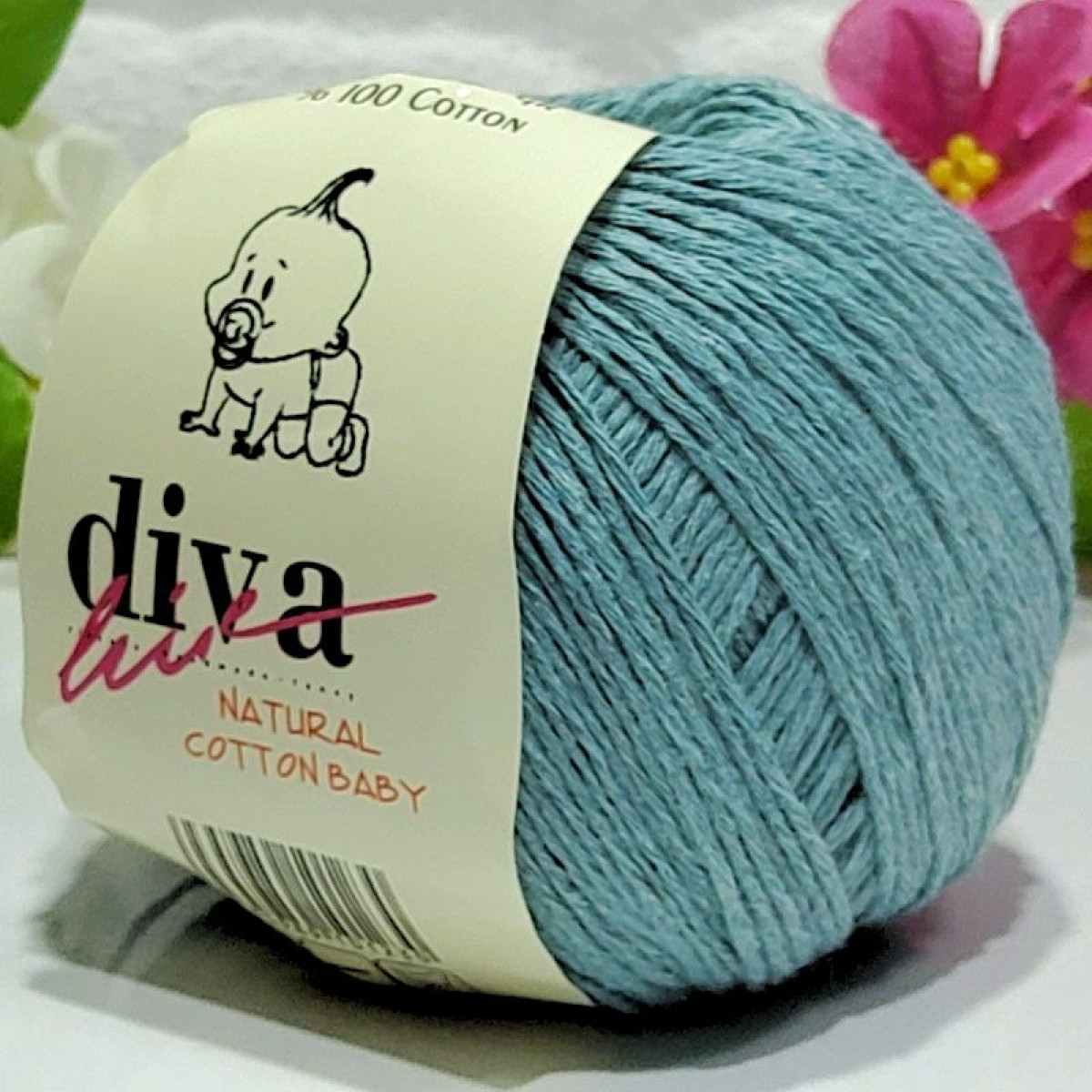 Natural Baby Cotton Mint 2000
