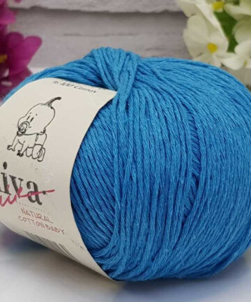 Natural Baby Cotton Turquoise 2122