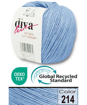 Natural Baby Cotton Σιελ 214